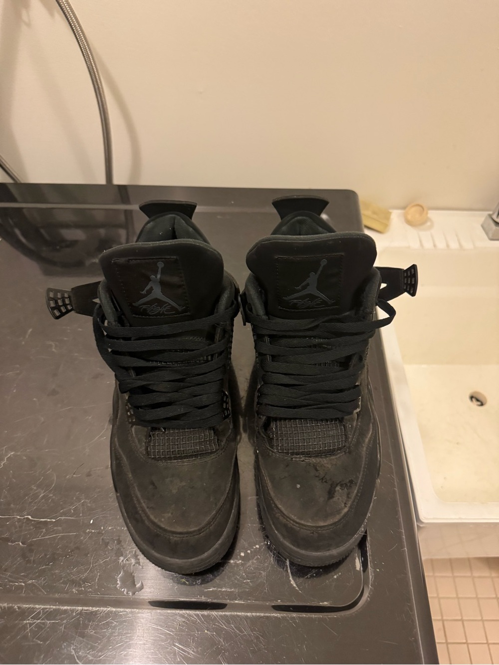 Jordan 4 Mens “Black cats”
